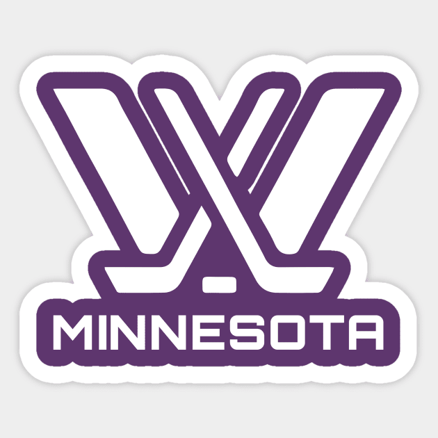 PWHL Minnesota Logo Sticker by logoarts